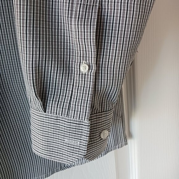 Arnold Palmer Long Sleeve Button Down Plaid Dress Casual Size 15.5 M - Picture 5 of 9